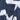 Navy/White