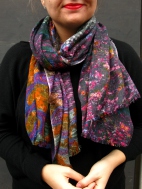 Bargello Scarf by Amet & Ladoue
