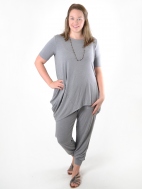 Grey French Terry Cargo Pant by Bryn Walker