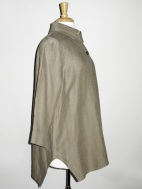 Linen Button Back Shirt by Blanque