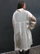 Painted Linen Jacket by Moyuru