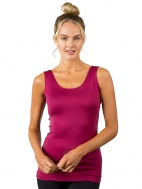 The Thin Strap Scoop Tank by A'nue Miami