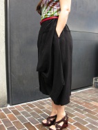 Tucked Drape Skirt by Moyuru