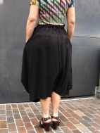 Tucked Drape Skirt by Moyuru