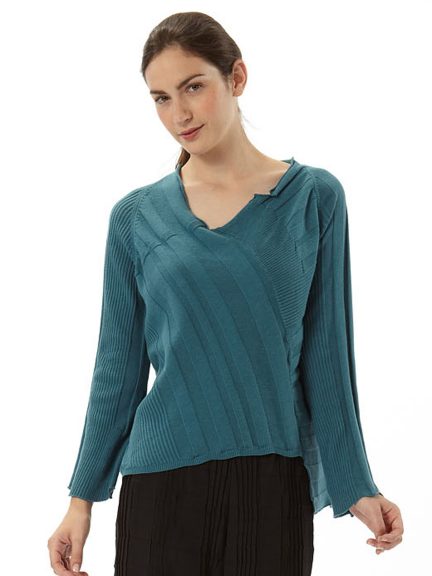 Asymmetric Soft Pullover by Babette
