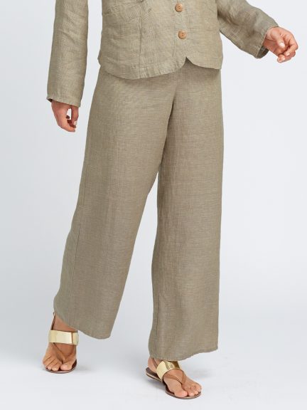 Fitted Pant by Flax