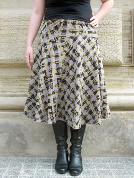 Graphic Skirt by Lunn