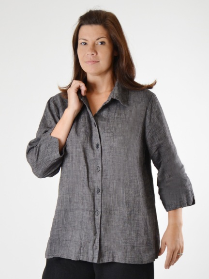 Wing Tip Blouse by Flax