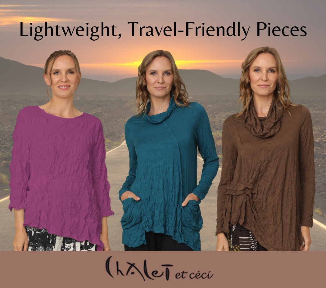Travel-friendly clothing at Hello Boutique