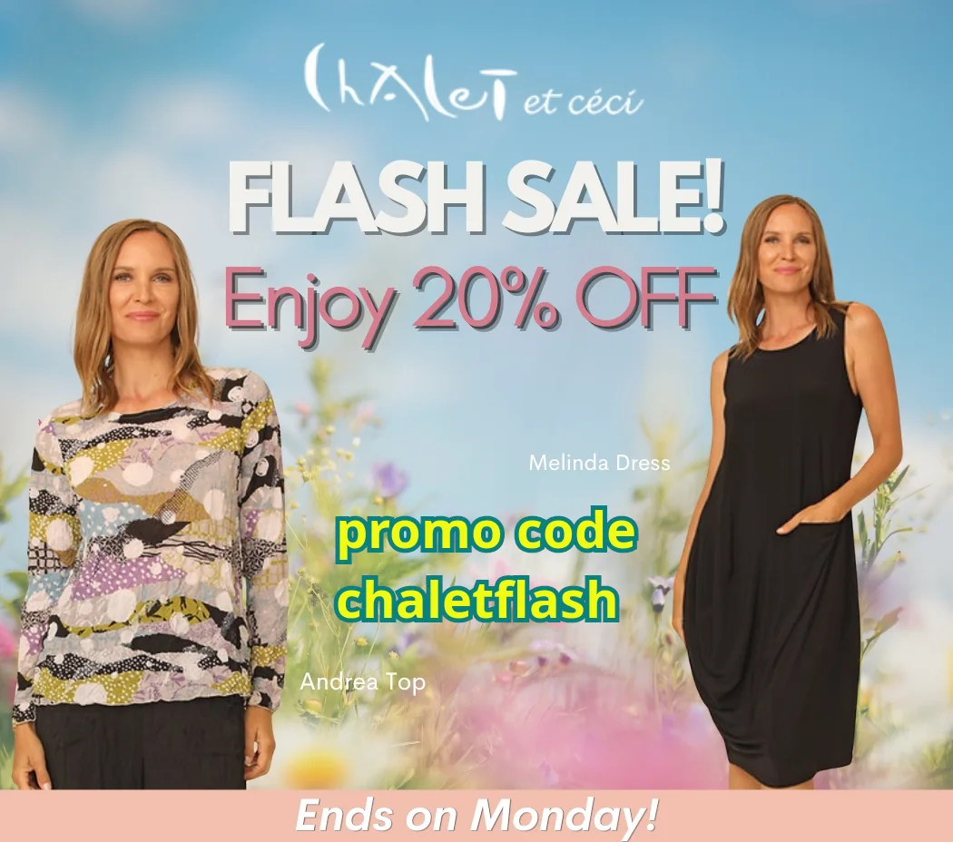 Enjoy 20% Off Chalet Today - Monday