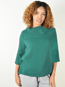 3/4 Sleeve Etta Shirt by Bryn Walker