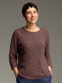 3/4 Slv Boatneck Top by Cut Loose
