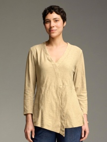3/4 Slv Wrap Top by Cut Loose