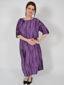 Bambu Print Gauze Bixby Dress