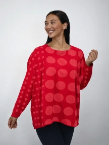 Boxy Tee with Circles by Planet by Lauren G