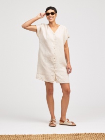 Button Down Dress by Cut Loose