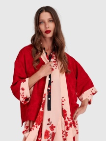 Carmine Bloom Jacket by Alembika