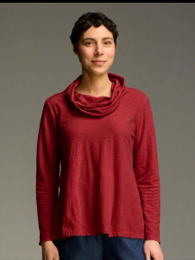 Cowl Neck Pullover by Cut Loose