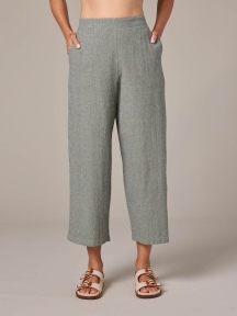 Crop Wide Leg Pant by Cut Loose