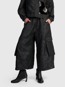 Damask Wide Cargo Pants by Alembika