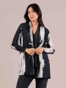 Double Loop Cardigan Print by Sympli