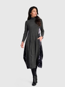 Eclipse Turtleneck Dress by Alembika