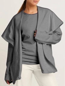 French Terry Chicest Windbreaker by Planet by Lauren G