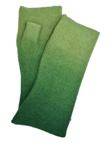 Gayle Green Ombre Gloves by Dupatta Designs