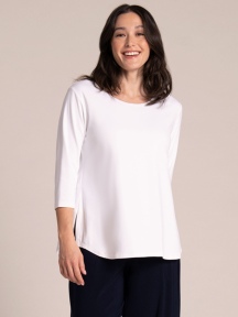 Go To Classic 3/4 Sleeve Relaxed Tee by Sympli