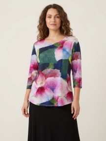 Go To Classic T Relax 3/4 Slv by Sympli