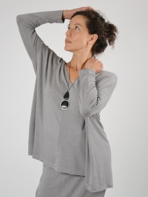 Grey French Terry Baxter Tunic