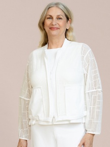 Honeycomb Mesh Me Up Jacket by Sympli