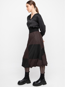 Imperial Black Skirt by Ozai N Ku