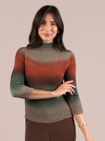 Mock Neck Top by Sympli