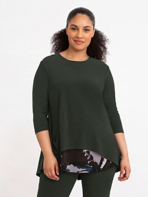 Nu Whisper Split Back Top by Sympli