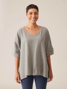 One Size V-neck Top
