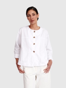 Oversized Buttons Jacket by Alembika