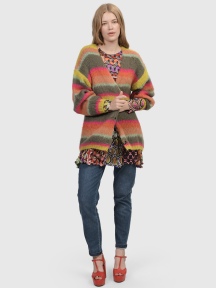 Rainbow Striped Sweater by Alembika