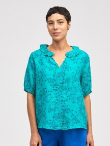 Ruffle Collar Top by Cut Loose