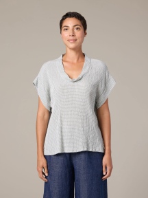 S/S Cowl Top by Cut Loose