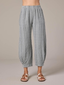 Side Pleat Lantern Pant