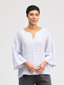 Split Neck Pullover by Cut Loose