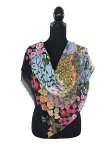 Suzanne Field of Flowers Scarf