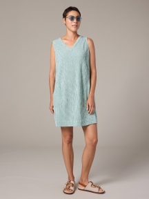 V-Neck Shift Dress