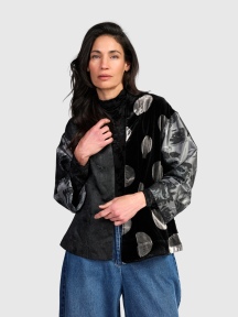 Velvet Jacquard Jacket by Alembika
