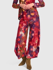 Watercolor Dot Balloon Pants by Alembika