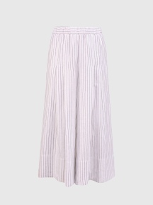 White Pleated Pant