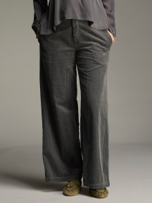 Wide Leg Zip Pant by Cut Loose