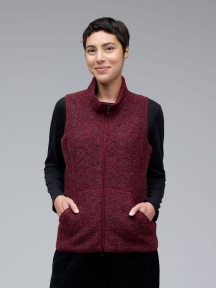 Zip Front Vest by Cut Loose
