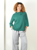 3/4 Sleeve Etta Shirt by Bryn Walker